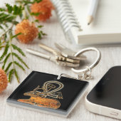 聖ブルエジプトの3D キーホルダー (正面右)