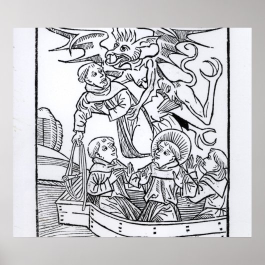 「聖ブレンダンの航行」の場面 ポスター (正面)