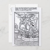 「聖ブレンダンの航行」の場面 ポストカード (正面/裏面)