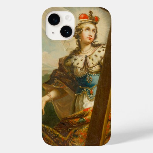聖ヘレナと真の十字架 聖なるアート Case-Mate iPhoneケース (裏面)
