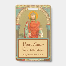 聖ヘンリー二世、皇帝(BBS 10、スタイル2) バッジ