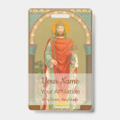 聖ヘンリー2世、皇帝 （BBS 10;スタイル1） バッジ (裏面)