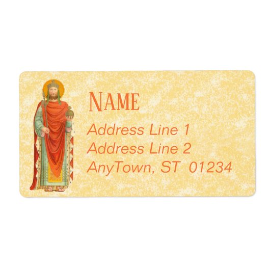 聖ヘンリー2世、皇帝(BBS 10;スタイル5) ラベル (正面)