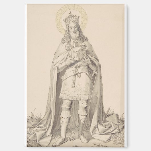 聖ヘンリー2世 神聖ローマ皇帝 マグネット (正面)