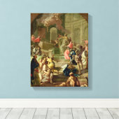 聖ベネディクトのビジョン, c.1760 キャンバスプリント (インサイチュ (ウッドフロア))