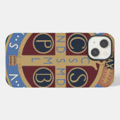 聖ベネディクトのメダイ iPhoneケース (裏面横)