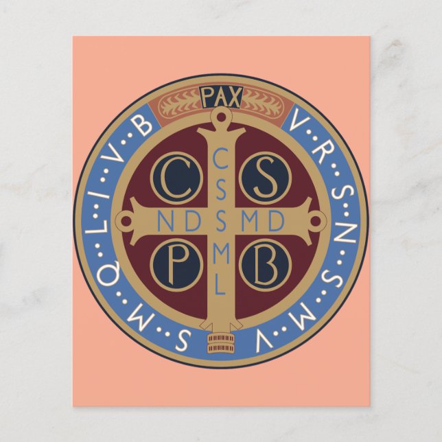 聖ベネディクトのメダル (正面)