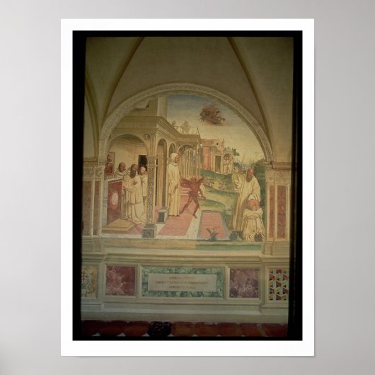 聖ベネディクトの生涯からの鞭打ち ポスター (正面)