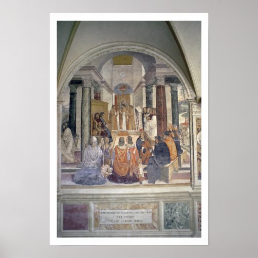 聖ベネディクトの生涯(詳細) ポスター (正面)