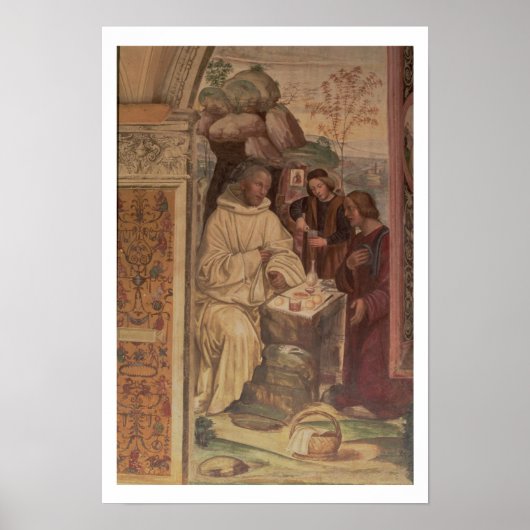 聖ベネディクトの風景に反対する，人生から ポスター (正面)