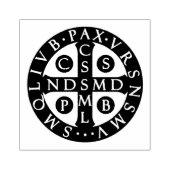 聖ベネディクト勲章カトリック教会 ラバースタンプ (インプリント)