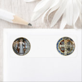 聖ベネディクト勲章差出人住所 ラベル (インサイチュ)