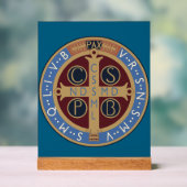 聖ベネディクト勲章 アクリルサイン (ニュートラル)