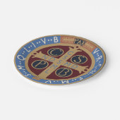 聖ベネディクト勲章 ペーパープレート (アングル)