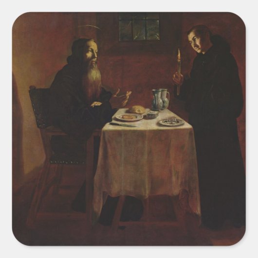 聖ベネディクト賛美の聖マウール スクエアシール (正面)