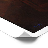 聖ベネディクト賛美の聖マウール ポスター (角)