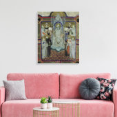 聖ベネディクト501さん キャンバスプリント (インサイチュ (リビング))