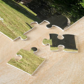 聖ベネディクト・ビスコップ教会ウォンボーン（犬）スタッフォード ジグソーパズル (側面)