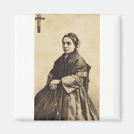 聖ベルナデッタ・スビルー ファインアート マグネット