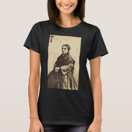 聖ベルナデッタ・スビルー ファインアート Tシャツ