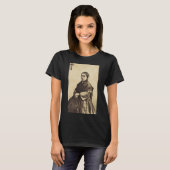 聖ベルナデッタ・スビルー ファインアート Tシャツ (正面フル)
