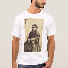 聖ベルナデッタ・スビルー ファインアート Tシャツ