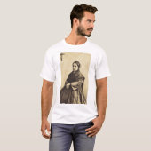 聖ベルナデッタ・スビルー ファインアート Tシャツ (正面フル)