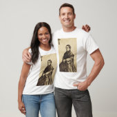 聖ベルナデッタ・スビルー ファインアート Tシャツ (ユニセックス)