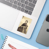 聖ベルナデッタ・スビルー 芸術作品 シール (ノートパソコンとiPhone)