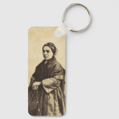 聖ベルナデッタ・スービルースの美術 キーホルダー (裏面)