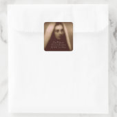 聖ベルナデットの愛が常にUと共に存在することを願う スクエアシール (バッグ)