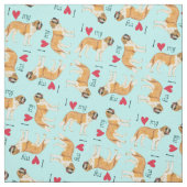 聖ベルナールが大好き ファブリック (見本)