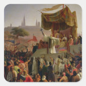 聖ベルナール二度目の十字軍を宣教 スクエアシール (正面)