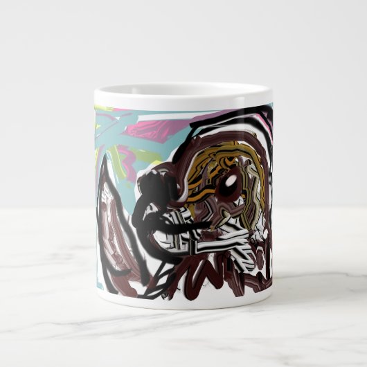聖ベルナール愛 ジャンボコーヒーマグカップ (正面)
