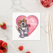 聖ベルナール・バレンタインデー スタンダードカクテルナプキン (インサイチュ)