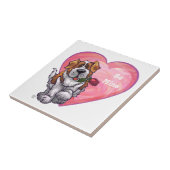 聖ベルナール・バレンタインデー タイル (側面)