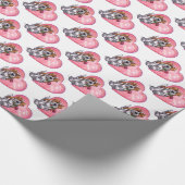 聖ベルナール・バレンタインデー ラッピングペーパー (角)