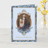 聖ベロニカ宗教聖顔イエズスフローラ カード (黄色い花)