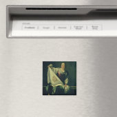 聖ベロニカ1625-30(キャンバス上の油) マグネット (インサイチュ (食洗機))