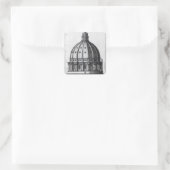 聖ペテロのドームの外観、ローマ スクエアシール (バッグ)