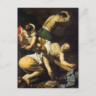 聖ペテロの十字架 – Caravaggio ポストカード