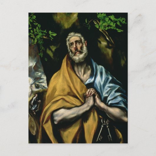 聖ペテロの涙1580年代後半 ポストカード (正面)