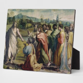 聖ペテロへのキリストの訴え（リストのための漫画） フォトプラーク (側面)