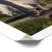 聖ペテロへのキリストの訴え(リストのための漫画) ポスター (角)