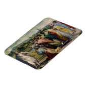 聖ペテロへのキリストの訴え(リストのための漫画) マグネット (左側)