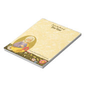 聖ペテロ使徒 (PM 07) 5.5"x6" ノートパッド (回転)