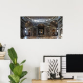 聖ペテロ大聖堂とバルダッチノ ポスター (ホームオフィス)