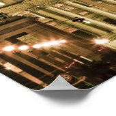 聖ペテロ大聖堂の夜 ポスター (角)