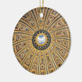 聖ペテロ大聖堂ドーム – バチカン，ローマ，イタリア セラミックオーナメント (左)