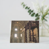 聖ペテロ大聖堂ベルニニの天蓋 ポストカード (スタンド正面)